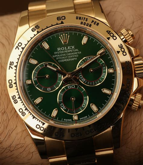 green rolex daytona for sale|rolex daytona green dial price.